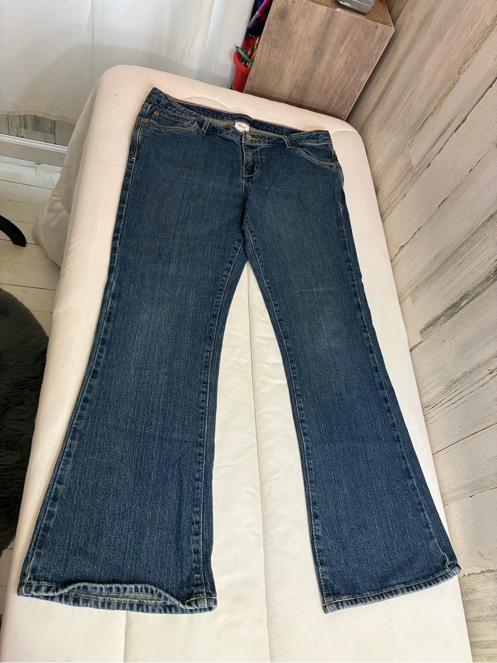 Levi's Dark Blue Flared Jeans